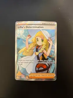 Lillie's Determination 169/132 - Pokemon ME01: Mega Evolution - NM - Image 1