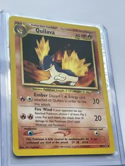 Pokemon TCG Quilava Neo Genesis 46/111 Regular Unlimited Uncommon - Image 3