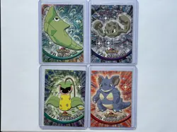 Pokemon Topps TV Animation Lot Of 4. Geodude Nidoqueen Victreebell Metapod - Image 1