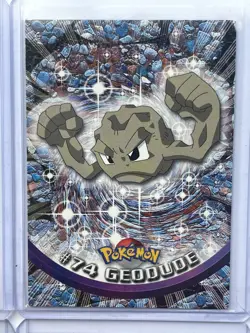 Pokemon Topps TV Animation Lot Of 4. Geodude Nidoqueen Victreebell Metapod - Image 5