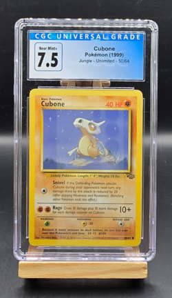 Pokemon Cubone 50/64 Jungle 1999 CGC 7.5 - Image 1
