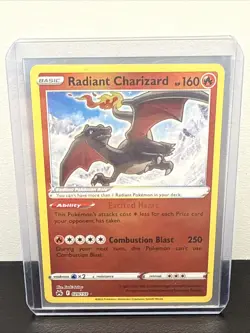 Pokemon TCG Crown Zenith Radiant Charizard 020/159 - Image 1