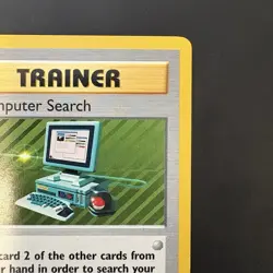 Vintage Pokemon Shadowless Computer Search 71/102 Base Set WotC 1999 - Image 3