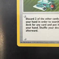 Vintage Pokemon Shadowless Computer Search 71/102 Base Set WotC 1999 - Image 5