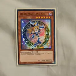Yugioh Dark Magician Girl YGLD-ENB03 Ultra Rare Holo NM - Image 1