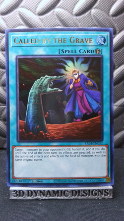 | Yugioh Called by the Grave RA01-EN057 1st Edition Ultra Rare NM 🔥 | - Image 1