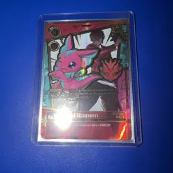 Digimon TCG - Elizamon - Alternate Art Card (RARE PULL) BT23-005 EX-11 NM - Image 1