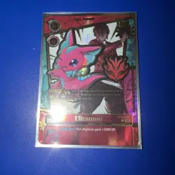 Digimon TCG - Elizamon - Alternate Art Card (RARE PULL) BT23-005 EX-11 NM - Image 2