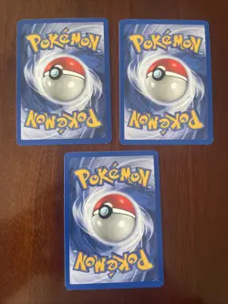 Eevee Evolution Bundle (3 Cards) Team Rocket Uncommon Pokemon Cards NM - Image 5