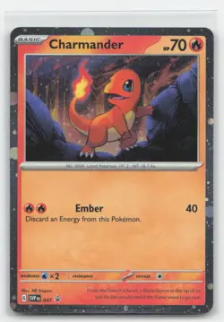 Pokemon Charmander - (Cosmos Holo) Holo - SV: Scarlet & Violet Promo Cards 047 - - Image 1
