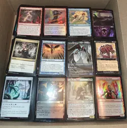 4000+ 16+Lb MTG Magic The Gathering Bulk Lot LP/MP/HP Cards Commons and Uncommon - Image 1
