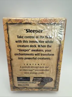 MTG Urza's Saga Sleeper Preconstructed Theme Deck - Factory Sealed Magic - Image 2