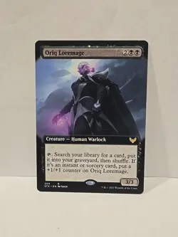 Oriq Loremage (Extended Art) Strixhaven: School of Mages Regular - Image 1