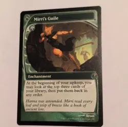 Wizards of the Coast Mirri's Guile Mystery Booster 2 Rare Green Enchantment Brom - Image 1