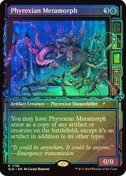 Phyrexian Metamorph Foil Secret Lair NM MTG - Image 1