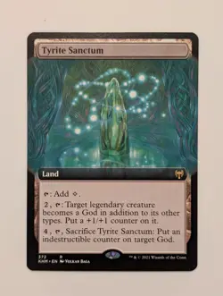 Magic: The Gathering MTG Kaldheim #372 Tyrite Sanctum (Extended Art) - Image 1