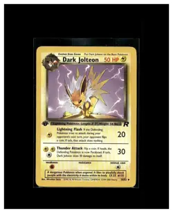 Pokemon TCG 1st Edition Dark Jolteon 38/82 Team Rocket Regular - Image 1
