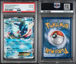 2014 Pokemon XY Black Star Promo Greninja EX XY20 PSA 4 - Image 3