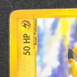 2002 Pokemon Expedition Set Pikachu #124/165 - Image 3