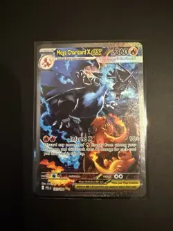 Mega Charizard X EX SIR 125/094 (English) Phantasmal Flames Pokemon TCG - Image 1