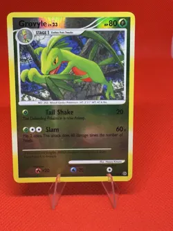 2008 Pokemon TCG DP Stormfront Lv.23 HP80 Grovyle Reverse Holo 39/100 MP - Image 1