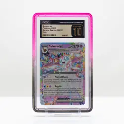 Pokemon Sylveon ex Holo #086 Surging Sparks 2024 - CGC 10 PRISTINE - Image 1