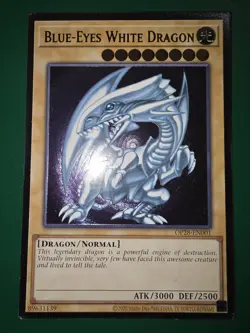 Blue-Eyes White Dragon OP28-EN001 OTS Tournament Pack 28 - Image 1