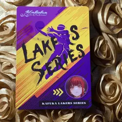 MAKIMA CHAINSAW MAN LAKERS ACG Waifu Holo Girl Card - Image 4