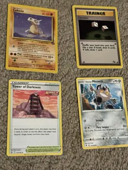 Pokemon TCG 19 Card Lot - Mewtwo Pokemon card holder included - Image 5