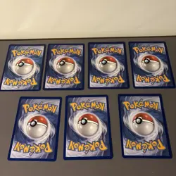 Pokemon TCG Jumbo Card Lot of 7 English Collectible Oversize Cards - NM / LP - Image 2