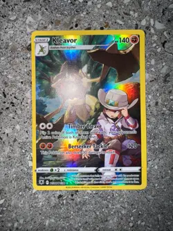 Pokemon TCG Cards Kleavor TG08/TG30 Astral Radiance Trainer Gallery Art Rare - Image 3