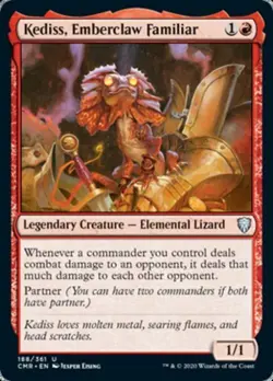 MTG English Kediss, Emberclaw Familiar NM Normal Commander Legends - Image 1