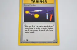 Item Finder Shadowless First Edition English Base Set Pokemon Card - Image 5