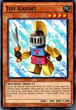 Toy Knight MP15-EN244 Yu-Gi-Oh! Card Light Play 1st Edition - Image 1