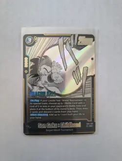 Dragon Ball Card Son Goku : Childhood SB01-018 SR - Image 1