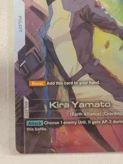 Gundam TCG Kira Yamato St04-010 NTC Winner Card - Image 5