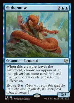 1x Slithermuse NM Eng MTG - Lorwyn Eclipsed Commander - Image 1