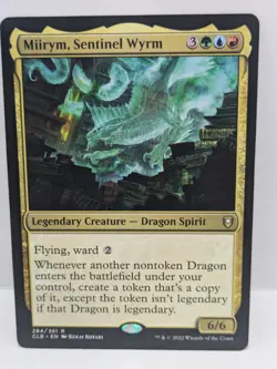 Miirym, Sentinel Wyrm -Commander Legends Battle for Baldur's Gate -Rare -CLB 284 - Image 1