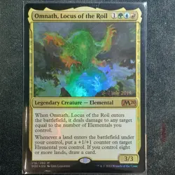 Omnath, Locus of the Roil - Foil Prerelease - Core Set 2020 / M20 (Magic/MTG) - Image 1