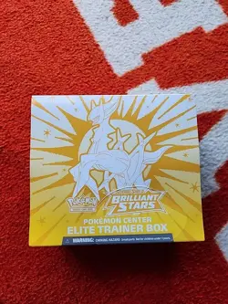 Brilliant Stars Pokemon Center ETB Pokemon TCG Sword & Shield Elite Trainer Box - Image 1