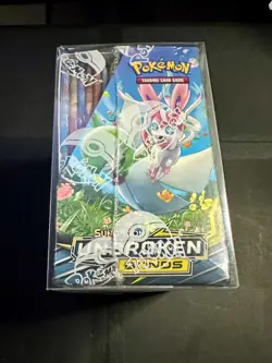 Pokemon TCG Sun & Moon Unbroken Bonds Booster Box Sealed With Plastic Case - Image 2