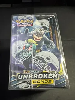 Pokemon TCG Sun & Moon Unbroken Bonds Booster Box Sealed With Plastic Case - Image 4
