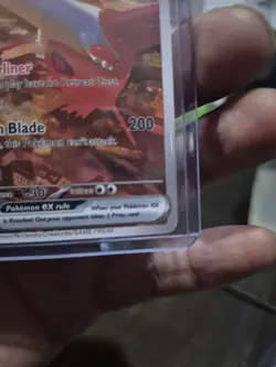 Pidgeot EX Full Art Ultra Rare 104/108 Evolutions Holo Pokemon TCG English - Image 2