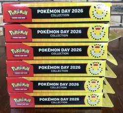 6 x Pokemon TCG: Pokemon Day 2026 - 30th Anniversary Collection Box - New Sealed - Image 3