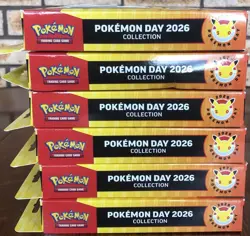 6 x Pokemon TCG: Pokemon Day 2026 - 30th Anniversary Collection Box - New Sealed - Image 4