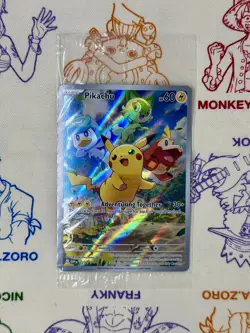 2023 Pokemon SVP EN-SV Black Star Promo Pikachu #027 Paldea Evolved (Sealed) - Image 1