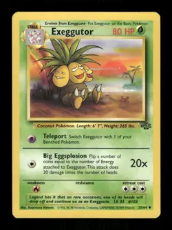 Pokemon Jungle #35/64 Exeggutor Uncommon - Image 1