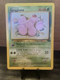 Pokemon TCG Exeggcute Jungle Common Basic Regular 50 HP Mitsuhiro Arita 1999 - Image 3