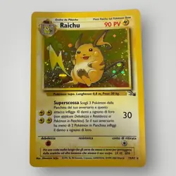 Pokemon TCG Raichu (14/62) [Fossil] Holo *ITALIAN* - Image 1