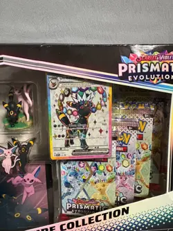 Pokemon Prismatic Evolutions Premium Figure Collection Brand New Sealed - Image 2